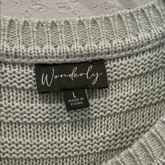 Wonderly Soft Mint Ribbed Knit Tank - Picture 2 of 6